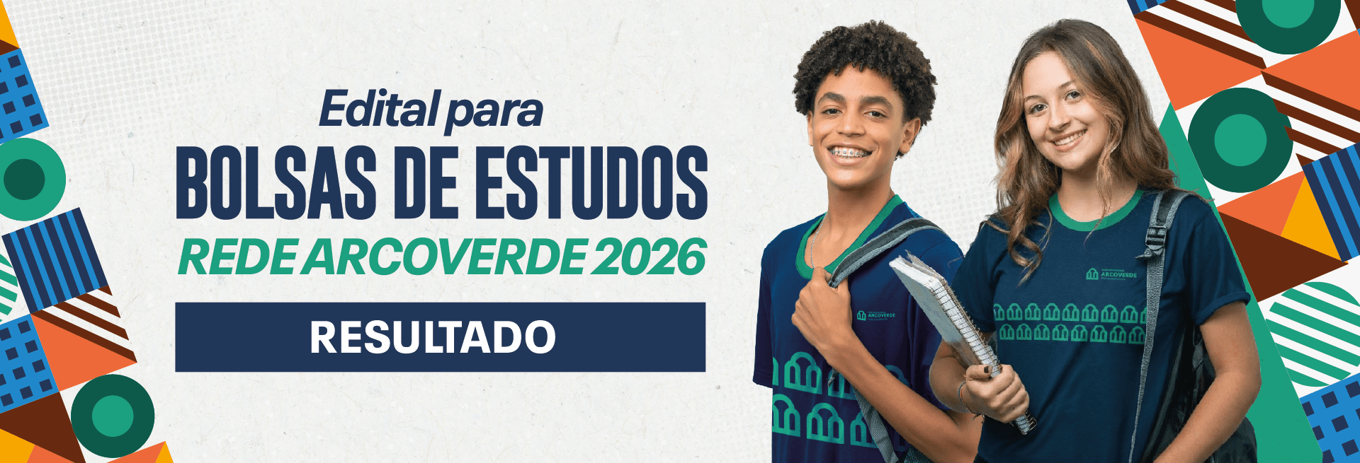 Edital para bolsas de estudos rede arcoverde